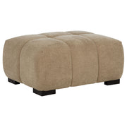 Tampa Furniture Outlet - Coaster - Octavia Upholstered Rectangular Ottoman Camel - 509964
