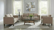 Tampa Furniture Outlet - Coaster - Islington 3-piece Upholstered Panel Arm Sofa Set Taupe - 511101-S3