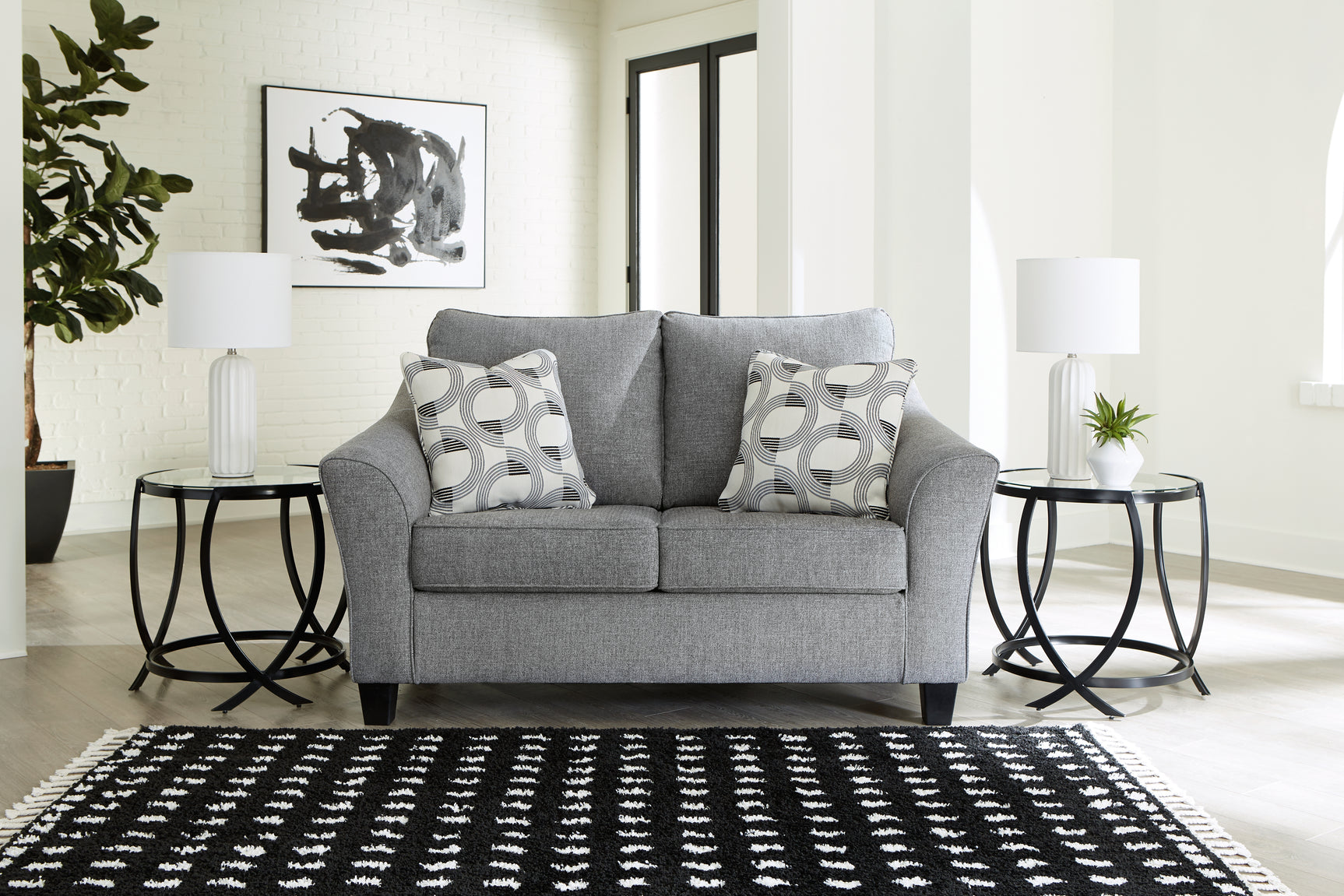 Mathonia Living Room - Tampa Furniture Outlet