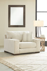 Tampa Furniture Outlet - Ashley Furniture - Maggie Living Room - Ottoman / Flax - 5200414