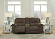 Tampa Furniture Outlet - Ashley Furniture - Next-Gen Gaucho Living Room - DBL Rec Loveseat w/Console / Espresso - 5420494