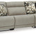 Tampa Furniture Outlet - Ashley Furniture - Colleyville Sectional - 7-Piece Power Reclining Sectional with Chaise / Stone - 54405S32