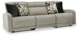 Tampa Furniture Outlet - Ashley Furniture - Colleyville Sectional - 7-Piece Power Reclining Sectional with Chaise / Stone - 54405S32