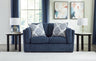 Tampa Furniture Outlet - Ashley Furniture - Evansley Living Room - Loveseat / Navy - 5450235