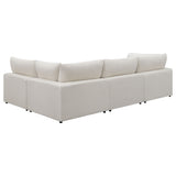 Serene 4-piece Upholstered Modular Sectional Sofa Beige - Tampa Furniture Outlet