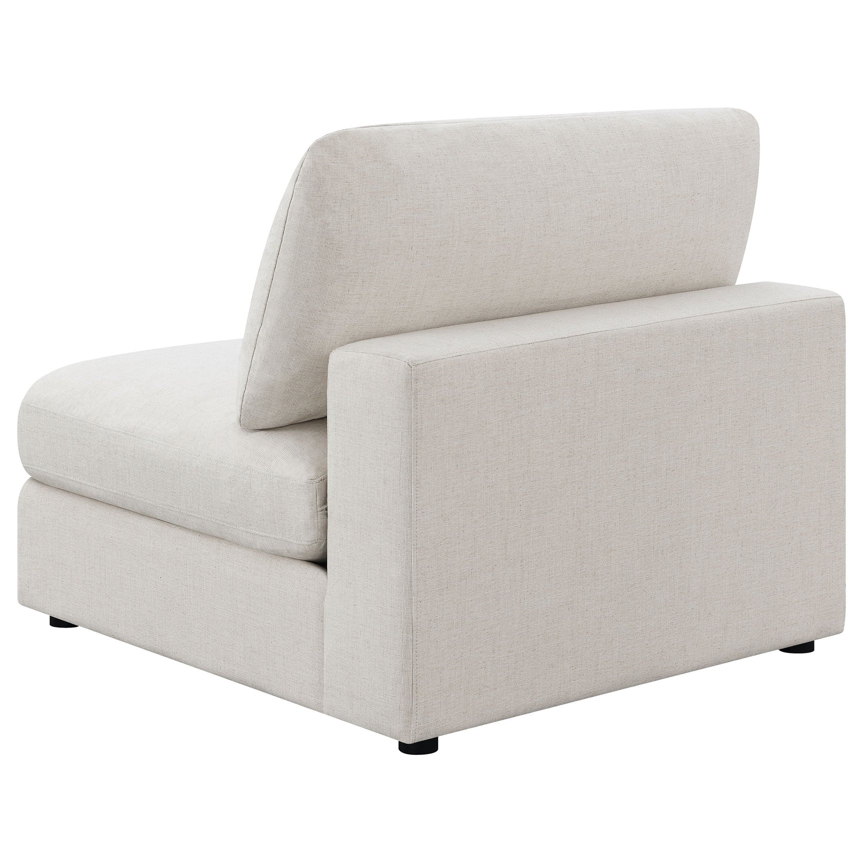 Serene 4-piece Upholstered Modular Sectional Sofa Beige - Tampa Furniture Outlet