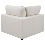 Serene 4-piece Upholstered Modular Sectional Sofa Beige - Tampa Furniture Outlet