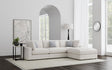 Tampa Furniture Outlet - Coaster - Serene 4-piece Upholstered Modular Sectional Sofa Beige - 551321-SETB