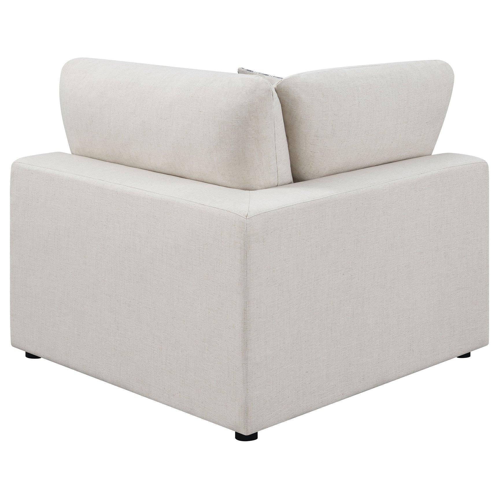 Serene 4-piece Upholstered Modular Sectional Sofa Beige - Tampa Furniture Outlet
