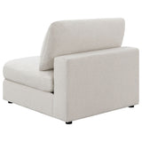 Serene 5-piece Upholstered Modular Sectional Sofa Beige - Tampa Furniture Outlet