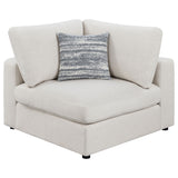 Serene 5-piece Upholstered Modular Sectional Sofa Beige - Tampa Furniture Outlet