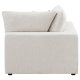 Serene Upholstered Corner Beige - Tampa Furniture Outlet