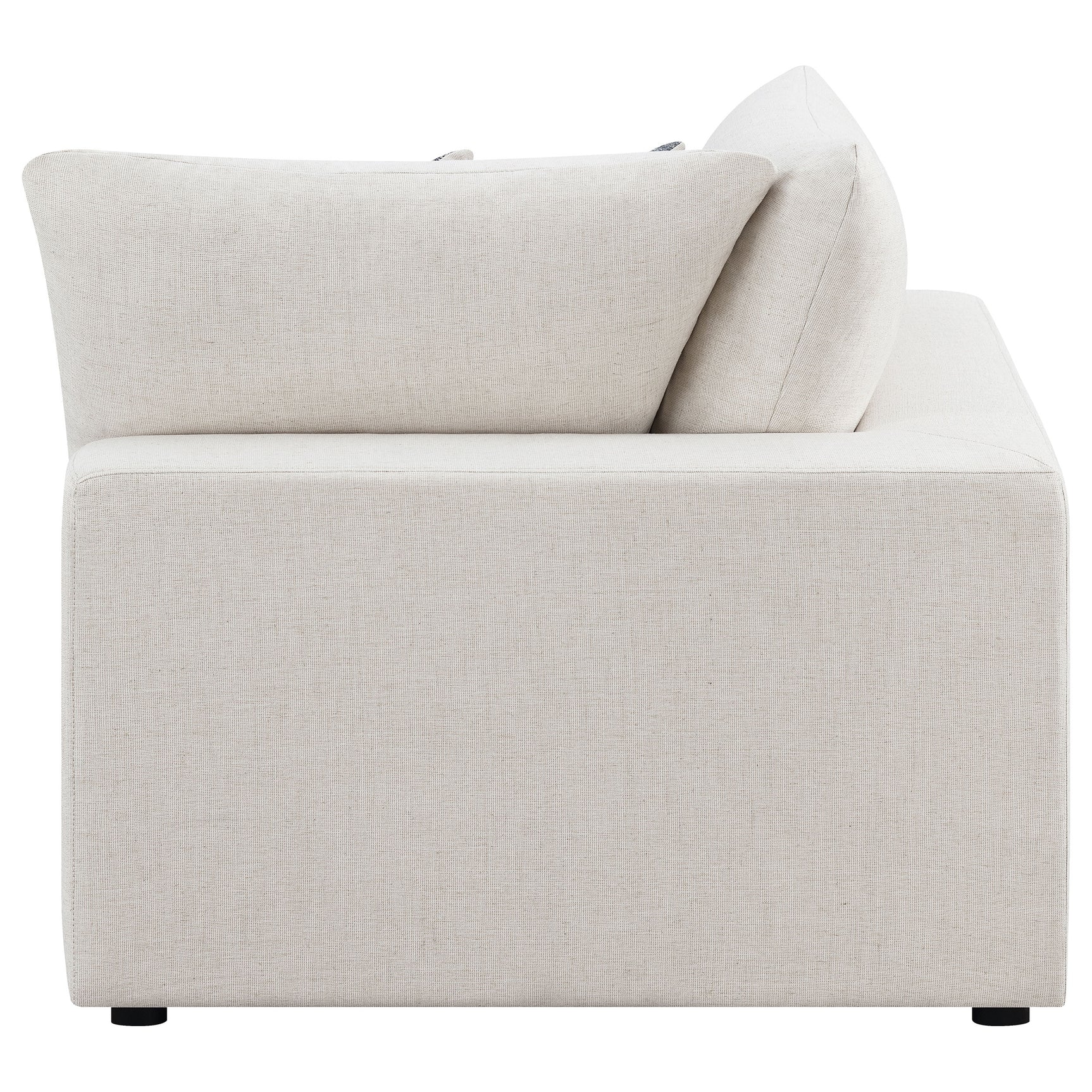Serene Upholstered Corner Beige - Tampa Furniture Outlet