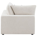 Serene Upholstered Corner Beige - Tampa Furniture Outlet