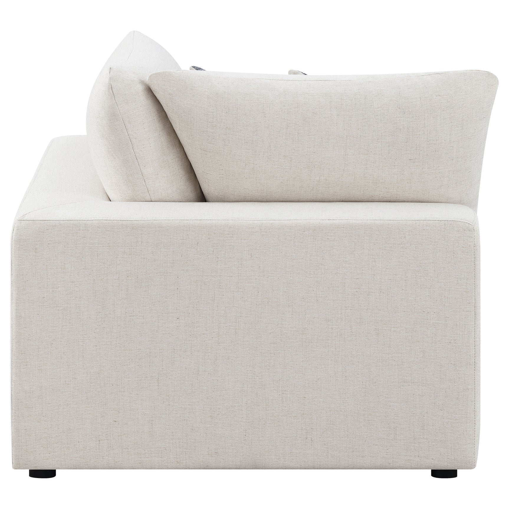 Serene Upholstered Corner Beige - Tampa Furniture Outlet