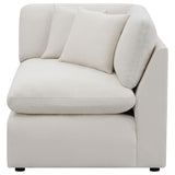 Hobson Upholstered Corner Ivory - Tampa Furniture Outlet