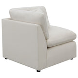 Hobson Upholstered Corner Ivory - Tampa Furniture Outlet