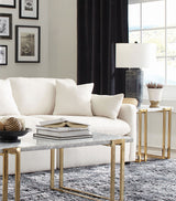 Hobson Upholstered RAF Chair Ivory