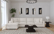 Tampa Furniture Outlet - Coaster - Lakeview 5-piece Upholstered Modular Sectional Sofa Ivory - 551461-SETB