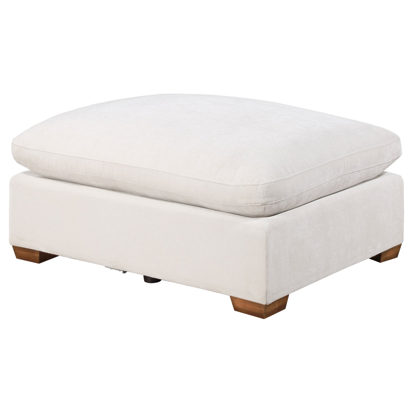 Lakeview 5-piece Upholstered Modular Sectional Sofa Ivory - Tampa Furniture Outlet