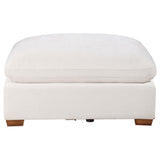 Lakeview 5-piece Upholstered Modular Sectional Sofa Ivory - Tampa Furniture Outlet