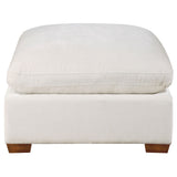 Lakeview Rectangular Upholstered Ottoman Ivory - Tampa Furniture Outlet