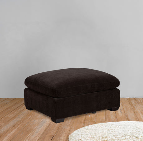 Lakeview Rectangular Upholstered Ottoman Dark Chocolate - Tampa Furniture Outlet