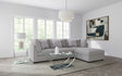 Tampa Furniture Outlet - Coaster - Cambria 4-piece Upholstered Modular Sectional Sofa Grey - 551511-S4A