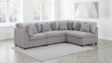 Tampa Furniture Outlet - Coaster - Cambria 4-piece Upholstered Modular Sectional Sofa Grey - 551511-S4B