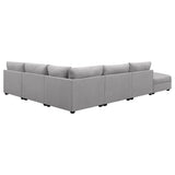 Cambria 6-piece Upholstered Modular Sectional Sofa Grey - Tampa Furniture Outlet
