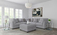 Tampa Furniture Outlet - Coaster - Cambria 6-piece Upholstered Modular Sectional Sofa Grey - 551511-S6B