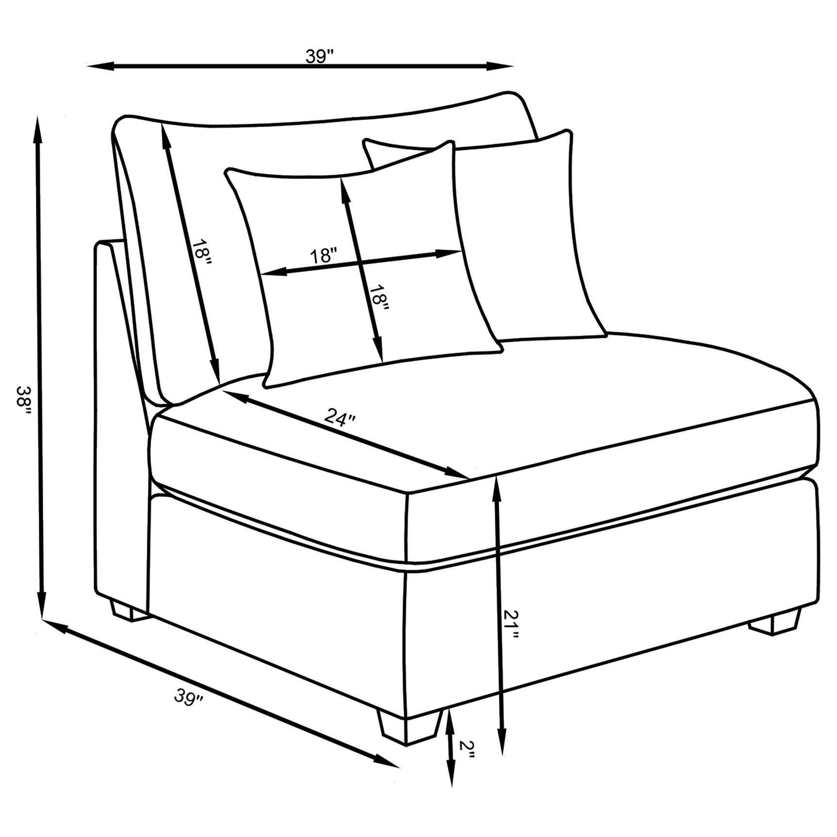 Cambria 6-piece Upholstered Modular Sectional Sofa Grey - Tampa Furniture Outlet