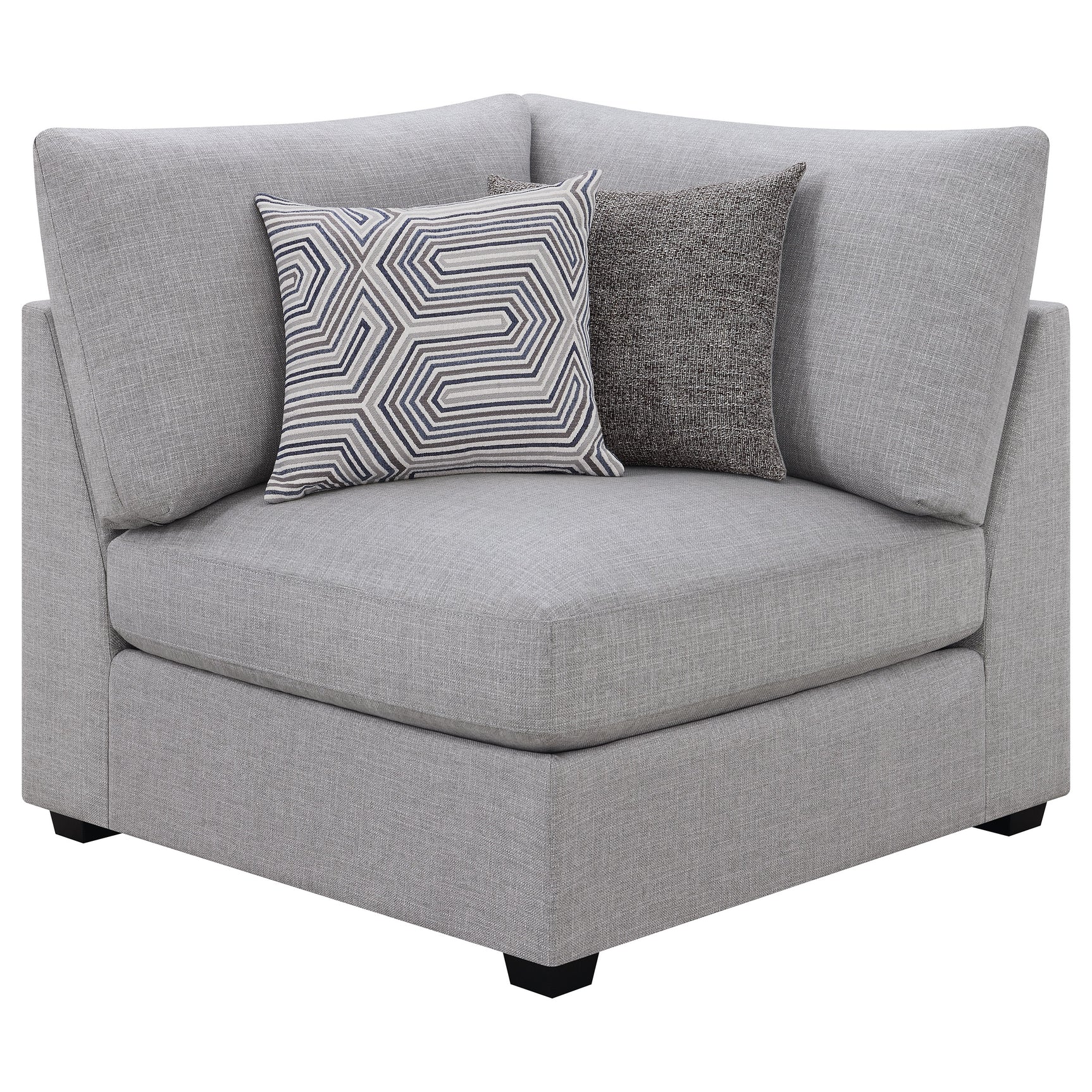 Cambria 6-piece Upholstered Modular Sectional Sofa Grey - Tampa Furniture Outlet