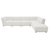 Sunny 6-piece Upholstered Modular Sectional Sofa Natural - Tampa Furniture Outlet