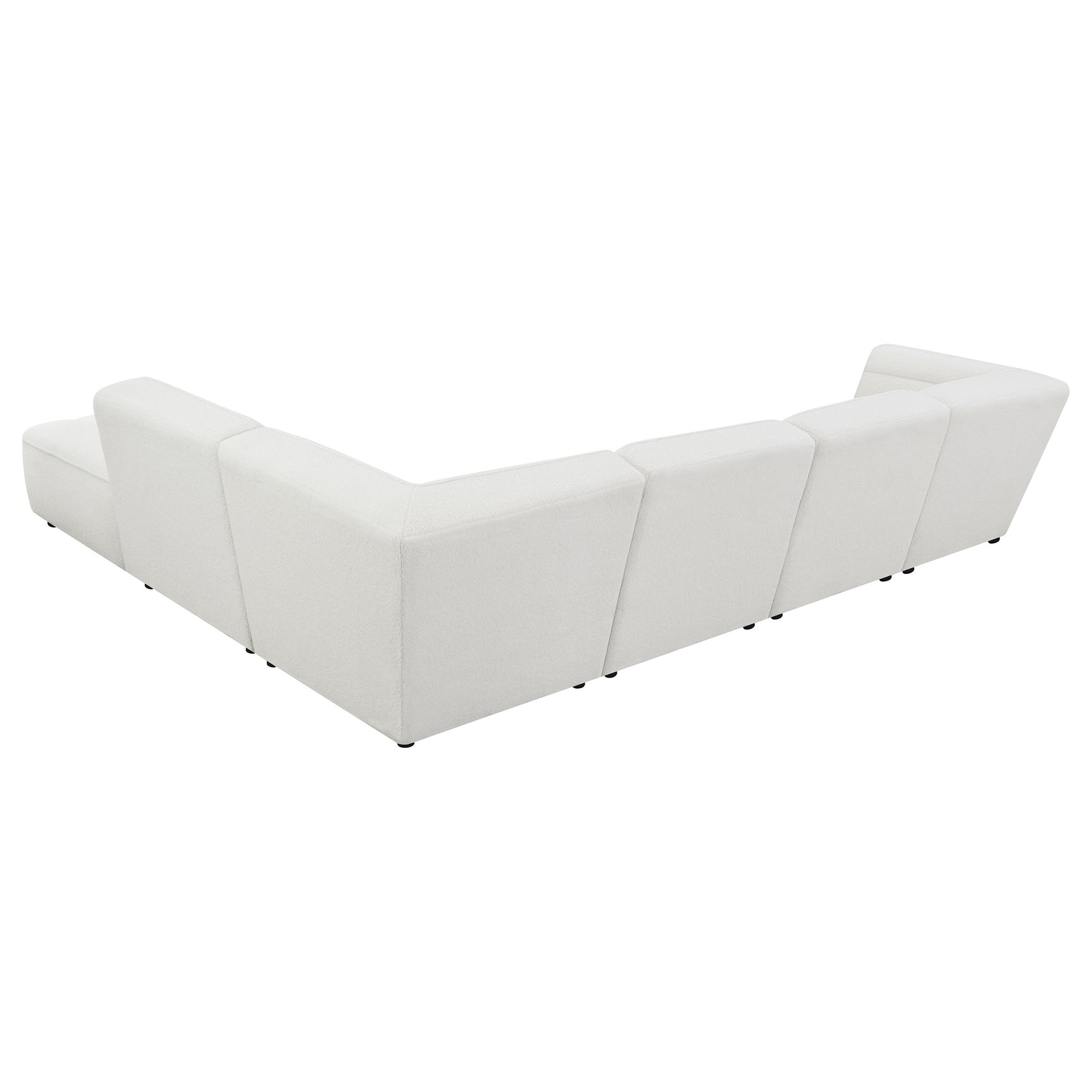 Sunny 6-piece Upholstered Modular Sectional Sofa Natural - Tampa Furniture Outlet