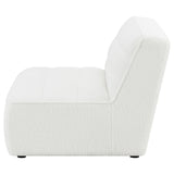 Sunny Upholstered Armless Chair Natural - Tampa Furniture Outlet