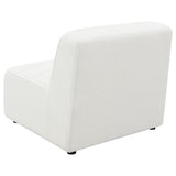 Sunny Upholstered Armless Chair Natural - Tampa Furniture Outlet