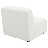 Sunny Upholstered Armless Chair Natural - Tampa Furniture Outlet