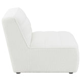 Sunny Upholstered Armless Chair Natural - Tampa Furniture Outlet