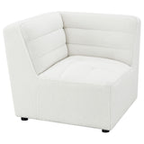Tampa Furniture Outlet - Coaster - Sunny Upholstered Corner Chair Natural - 551622