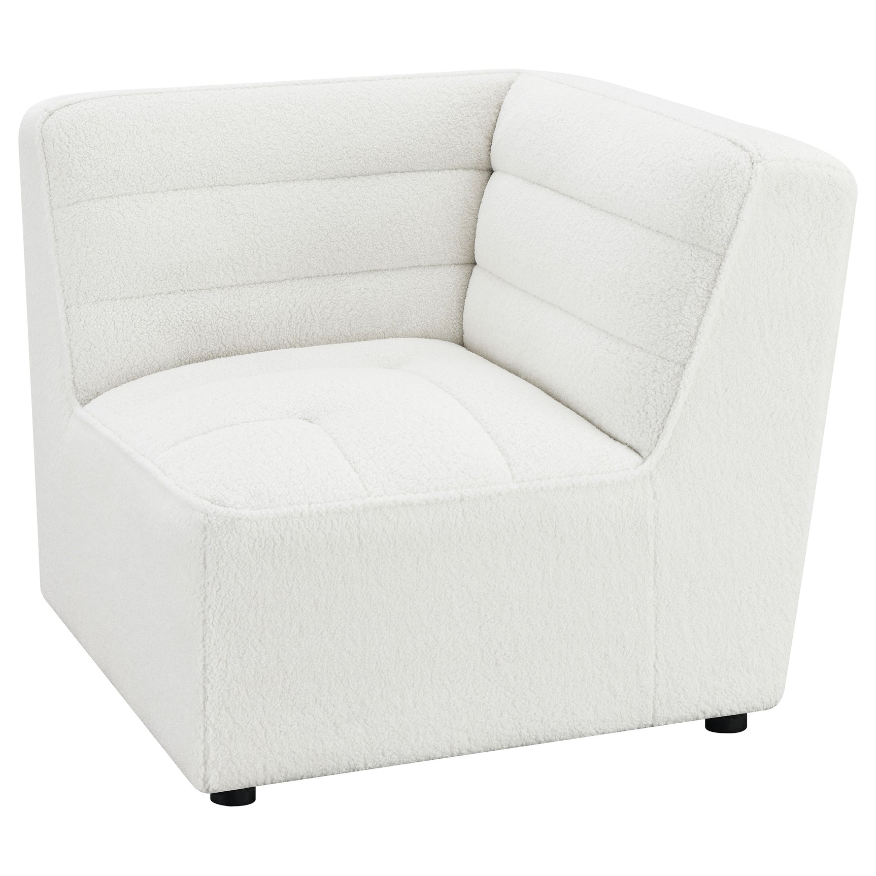 Sunny Upholstered Corner Chair Natural - Tampa Furniture Outlet