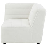 Sunny Upholstered Corner Chair Natural - Tampa Furniture Outlet
