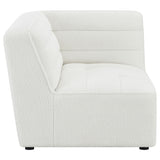 Sunny Upholstered Corner Chair Natural - Tampa Furniture Outlet