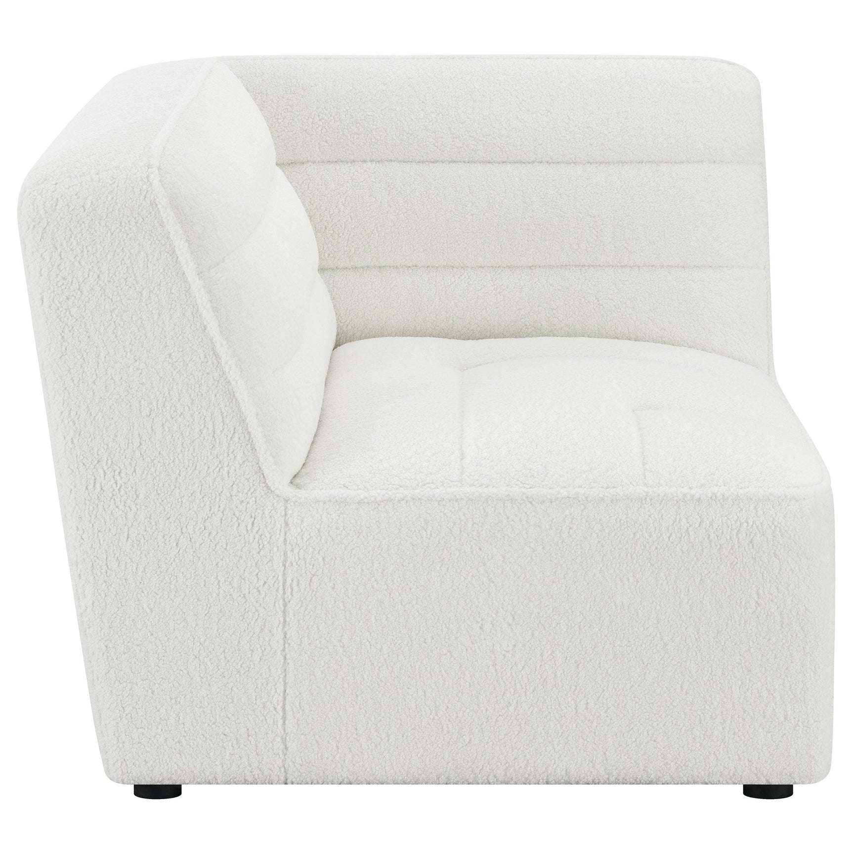 Sunny Upholstered Corner Chair Natural - Tampa Furniture Outlet