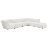 Sunny Upholstered Corner Chair Natural - Tampa Furniture Outlet