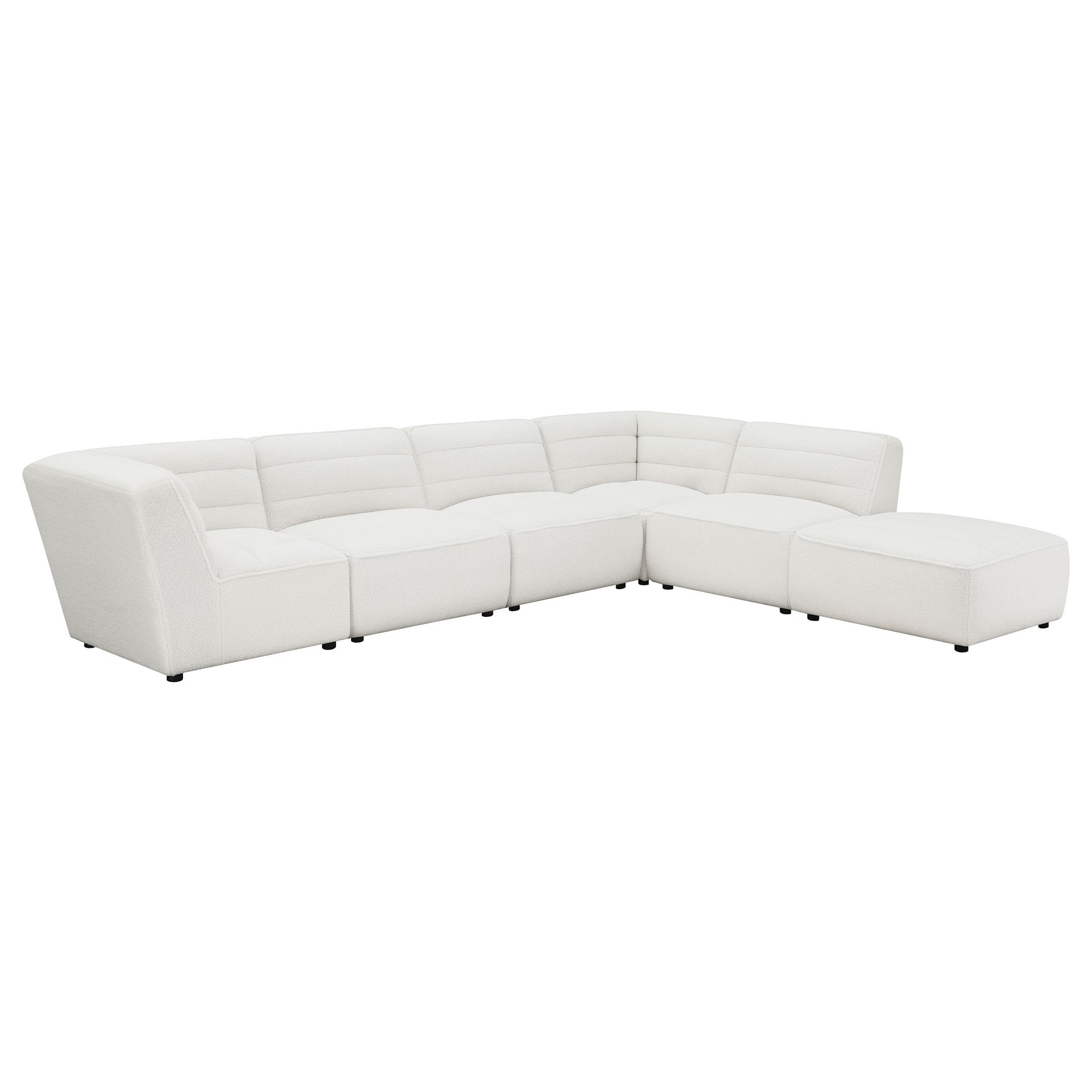 Sunny Upholstered Corner Chair Natural - Tampa Furniture Outlet