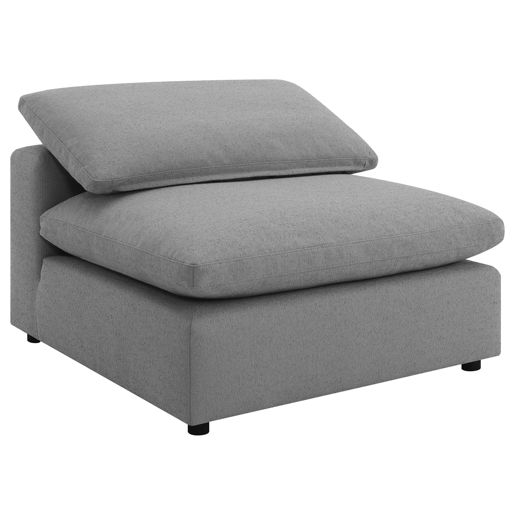 Raleigh 6-piece Boucle Upholstered Modular Sectional Grey - Tampa Furniture Outlet