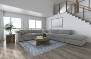 Tampa Furniture Outlet - Coaster - Raleigh 6-piece Boucle Upholstered Modular Sectional Grey - 551754-SET
