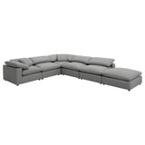 Raleigh 6-piece Boucle Upholstered Modular Sectional Grey - Tampa Furniture Outlet