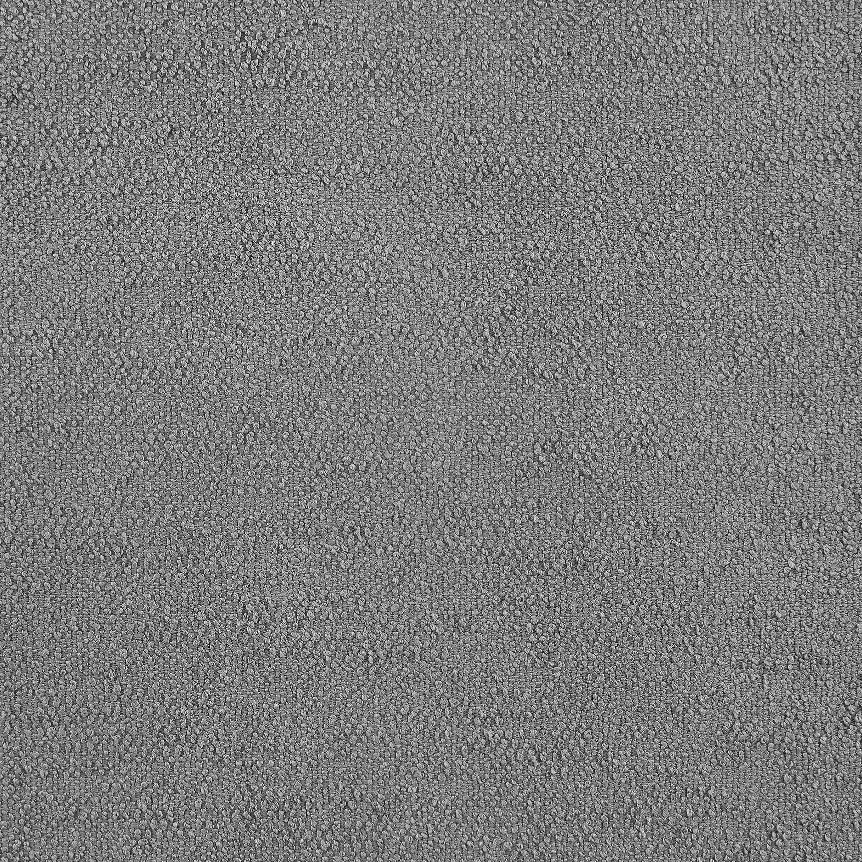 Raleigh Boucle Upholstered Ottoman Grey - Tampa Furniture Outlet